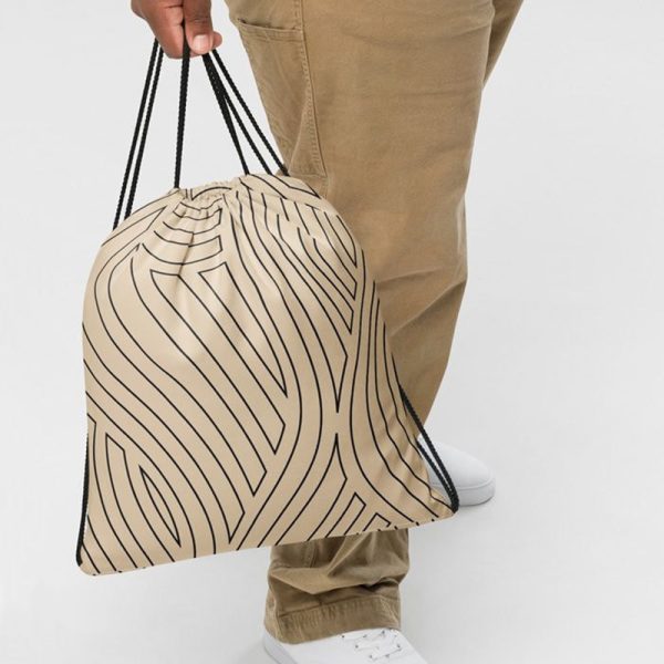 All-Over Print Drawstring Bag 2335 - 图片 2